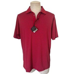 NWT BOBBY JONES Short Sleeve Polo Golf Shirt Mens Size Medium H-20 Performance